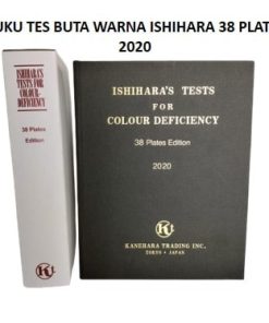 Buku Tes Buta Warna Isihara ishihara colour blindess 38 Plate
