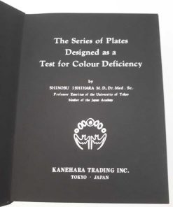 Original buku tes buta warna isihara Ishihara 38 plate Japan - Gambar 5