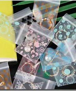 Plastik Kemasan | Plastik Klip Kecil Besar Motif Ziplock Berkualitas | Plastik Klip Obat 100 piece - Gambar 7