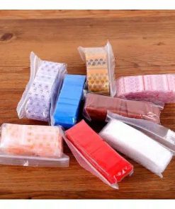 Plastik Kemasan | Plastik Klip Kecil Besar Motif Ziplock Berkualitas | Plastik Klip Obat 100 piece - Gambar 3