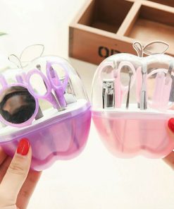 Guntingan Kuku Bayi Set | Souvenir Gunting Kuku Set Model Apel - Gambar 5