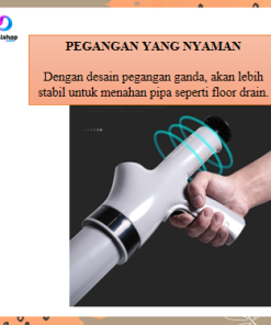 Alat Sedot / Penyedot Wc Mampet - Alat Sedot Saluran wastafel DRAIN BUSTER Suction Pump - Gambar 8