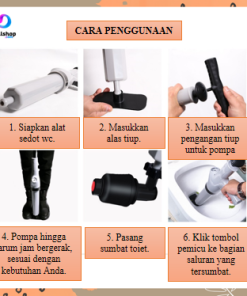 Alternative view of Alat Sedot / Penyedot Wc Mampet - Alat Sedot Saluran wastafel DRAIN BUSTER Suction Pump