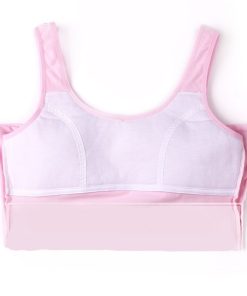 Singlet PREMIUM Tanktop anak remaja / Miniset kaos dalam anak perempuan cup busa tali kecil - Gambar 7