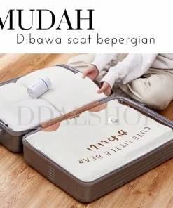 Alternative view of Vakum Baju Vacum Bag Pakaian Traveling Elektrik Tas Penyimpanan Listrik 220V 55W