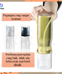 Botol Spray Oil Sprayer Cooking Bottle Bahan PET 250ml - Gambar 3