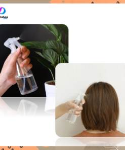 Botol spray trigger 200ml bahan  plastik import kualitas tinggi ada tombol Lock / Unlock - Gambar 3
