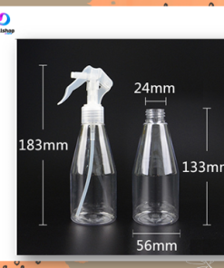 Botol spray trigger 200ml bahan  plastik import kualitas tinggi ada tombol Lock / Unlock - Gambar 4
