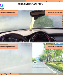Tisu Basah Anti Embun Kaca Spion Mobil Kendaraan - Gambar 4