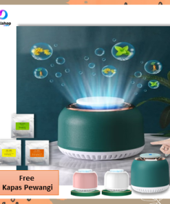 Diffuser Mesin Pengharum Pewangi Ruangan Aromaterapi USB Portabel Mini Tanpa Air