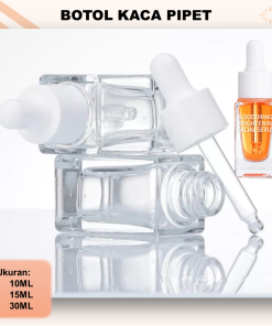 Botol Serum Essence Ukuran 10ml 15ml 30ml (Hanya Botol)