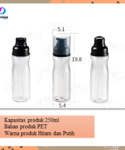 Botol Spray Oil Sprayer Cooking Bottle Bahan PET 250ml - Gambar 6