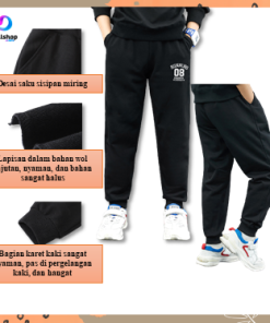 Celana Training Casual Pants Usia 6-15tahun - Gambar 3