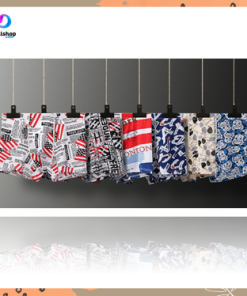 Alternative view of CD Laki laki Boxer Pria Remaja Bahan Ice Silk Nylon Motif Import