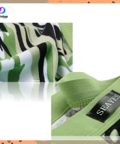 Celana Dalam Laki laki Boxer Pria Remaja Bahan Katun Motif Army Loreng Import - Gambar 3
