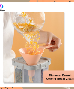 Corong Multifungsi Set Kombo Bahan Plastik PP - Gambar 3
