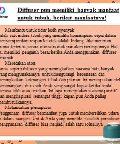 Diffuser Mesin Pengharum Pewangi Ruangan Aromaterapi USB Portabel Mini Tanpa Air - Gambar 8