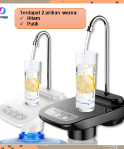 Pompa Galon Electric Air Minum Pencet Dudukan Gelas Food Grade Water Pump Rechargeable - Gambar 13