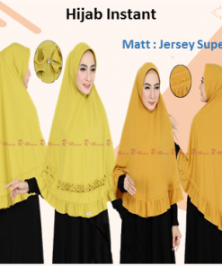 Hijab Syari Terbaru Bahan Jersey Premium Jumbo