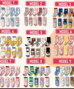 Alternative view of Kaos Kaki Anti Slip Anak Perempuan Laki laki Motif Lucu Import Kaus kaki Bermain Playground