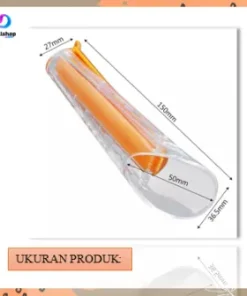 Alternative view of Gelas takar ukur untuk baking dengan klip plastik penjepit makanan kemasan bahan PS