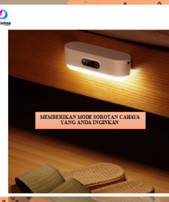 Lampu LED Sensor Gerak Magnetic Multifungsi 5 Warna Usb Charging - Gambar 4