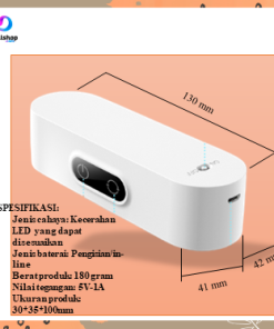 Lampu LED Sensor Gerak Magnetic Multifungsi 5 Warna Usb Charging - Gambar 6