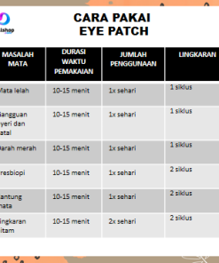 Alternative view of Masker Mata Eye Patch Penghilang Mata Panda