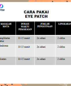 Masker Mata Eye Patch Penghilang Mata Panda - Gambar 4