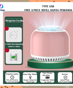 Diffuser Mesin Pengharum Pewangi Ruangan Aromaterapi USB Portabel Mini Tanpa Air - Gambar 11