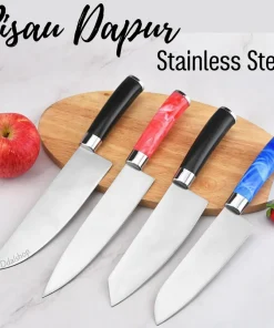 Pisau Dapur Serbaguna Stainless Steel Tajam