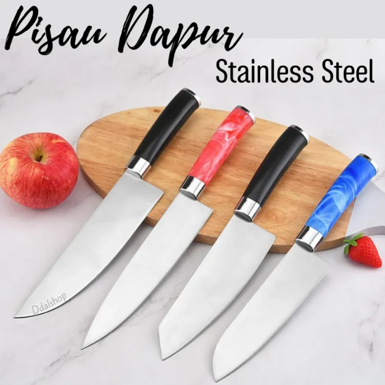 Pisau Dapur Serbaguna Stainless Steel Tajam