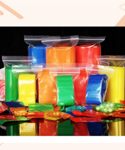 Plastik Klip Kemasan Ziplock Bahan Tebal Warna Warni Polos Isi 100 Pc - Gambar 4