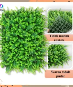 Rumput Sintetis Hybrid Eucalyptus Tanaman Hiasan Dinding dan Dekorasi Taman