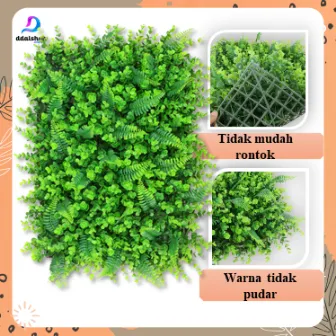 Rumput Sintetis Hybrid Eucalyptus Tanaman Hiasan Dinding dan Dekorasi Taman