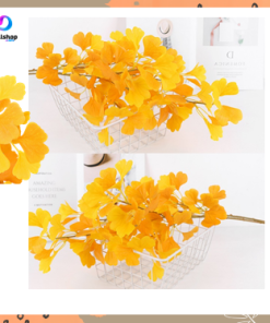Alternative view of Daun Plastik Artificial Ginkgo Dekorasi Wedding Tanaman Palsu