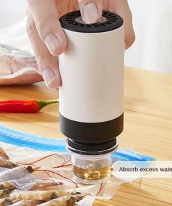 Alternative view of Alat Vakum Makanan Frozen Multifungsi  bisa untuk Vacum Baju Vacuum Travel Bag dan Pompa Bola USB Charger Portable