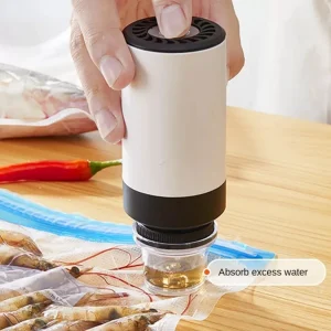 Alat Vakum Makanan & Baju Multifungsi – Vacuum USB Portable