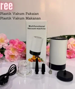 Alat Vakum Makanan Frozen Multifungsi  bisa untuk Vacum Baju Vacuum Travel Bag dan Pompa Bola USB Charger Portable