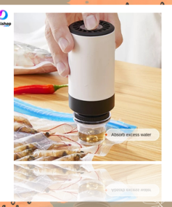 Alat Vakum Makanan Frozen Multifungsi  bisa untuk Vacum Baju Vacuum Travel Bag dan Pompa Bola USB Charger Portable - Gambar 3