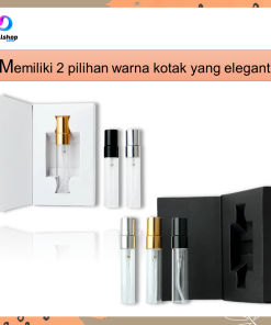 Botol Parfum Kosong Travel Mini Refill Spray 5ml 10ml dengan kotak kemasan untuk souvenir - Gambar 7