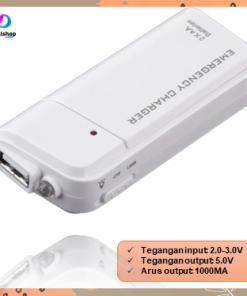 Powerbank Multifungsi Univesal Portable USB Emergency AA Battery Extender Charger Power bank untuk HP MP3 MP4 - Gambar 8