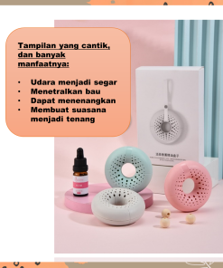 Pewangi ruangan serbaguna untuk Aromaterapi pengharum kamar mandi kamar tidur lemari pakaian gantung Portable tahan lama - Gambar 9