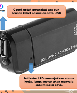 Powerbank Multifungsi Univesal Portable USB Emergency AA Battery Extender Charger Power bank untuk HP MP3 MP4 - Gambar 7