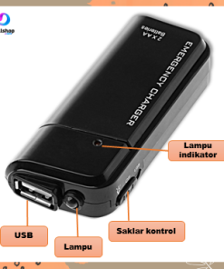 Alternative view of Powerbank Multifungsi Univesal Portable USB Emergency AA Battery Extender Charger Power bank untuk HP MP3 MP4