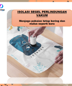 Alat Vakum Makanan Frozen Multifungsi  bisa untuk Vacum Baju Vacuum Travel Bag dan Pompa Bola USB Charger Portable - Gambar 8