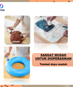 Alat Vakum Makanan Frozen Multifungsi  bisa untuk Vacum Baju Vacuum Travel Bag dan Pompa Bola USB Charger Portable - Gambar 6