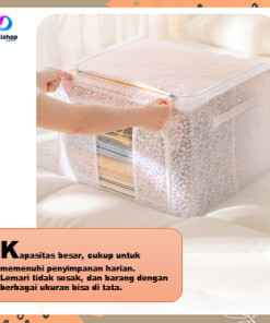 Storage Box Organizer Kotak Tempat Penyimpanan Baju Mainan Lipat Serbaguna - Gambar 10