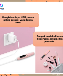 Alat Jepit Bulu Mata Eyelash Extension Catokan Pelentik bulu mata Eyelash Curler Elektrik - Gambar 9