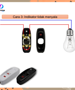Saklar Lampu Indikator Push Button Steker Switch On Off Elektronik Universal - Gambar 12